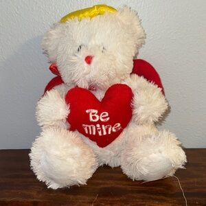 Be Mine Angel Teddy Bear with Heart Valentine’s Day Gift